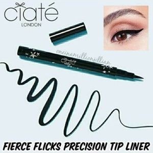 Ciate Fierce Flicks Precision Tip Vegan Liquid Eye Liner Makeup Black SEALED